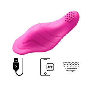 Vibrador de Calcinha com Controle Via APP | Yaffa
