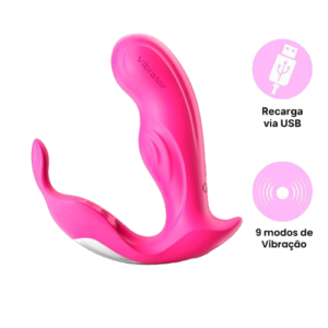 Vibrador com Estimulador | Yaffa